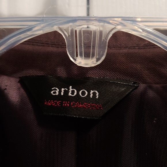 Arbon Pour Homme Dark Green Three button Blazer - Picture 6 of 6